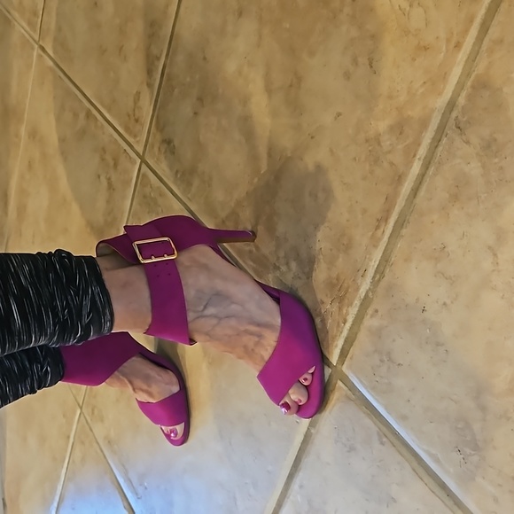 Jessica Simpson Marion Twilight magenta suede leather - Picture 4 of 10